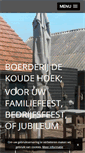 Mobile Screenshot of koudehoek.nl